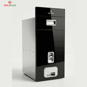 Thùng gạo mặt gương âm tủ chất liệu inox304