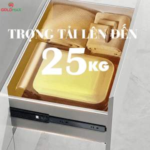 ray bi 3 tầng giảm chấn goldmax