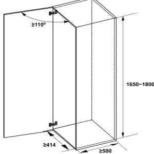 kích thước lắp đặt tủ đồ khô 4 tầng Goldmax