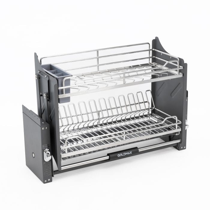 Giá bát nâng hạ nan oval inox 304 goldmax