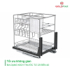 giá để dao thớt nan tròn Essential inox 304
