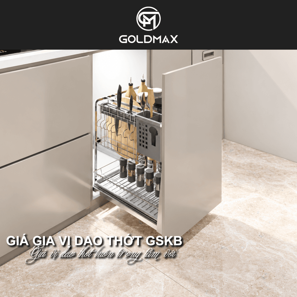 Giá dao thớt nan dẹt Goldmax
