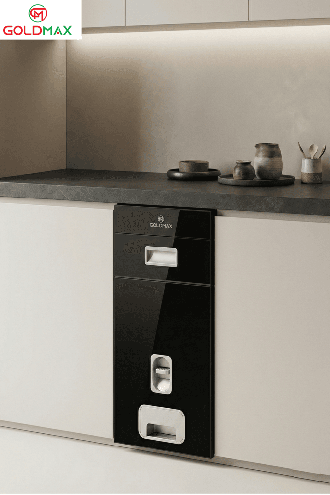 Thùng gạo thông minh giúp giữ gạo khô thoáng sạch sẽ