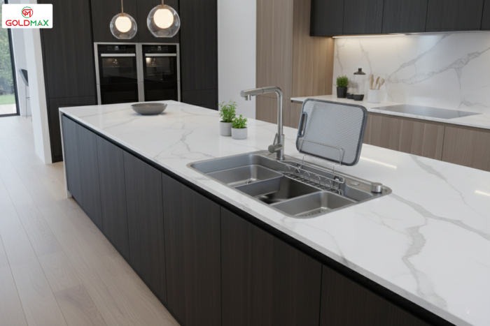 chậu rửa bát 1 hố inox 304
